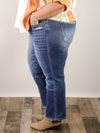 Curvy Vervet High Rise Cropped Straight Jean