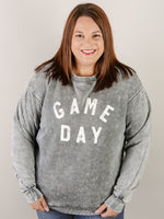 Grey Mineral Brushed Game Day Sweatshirt