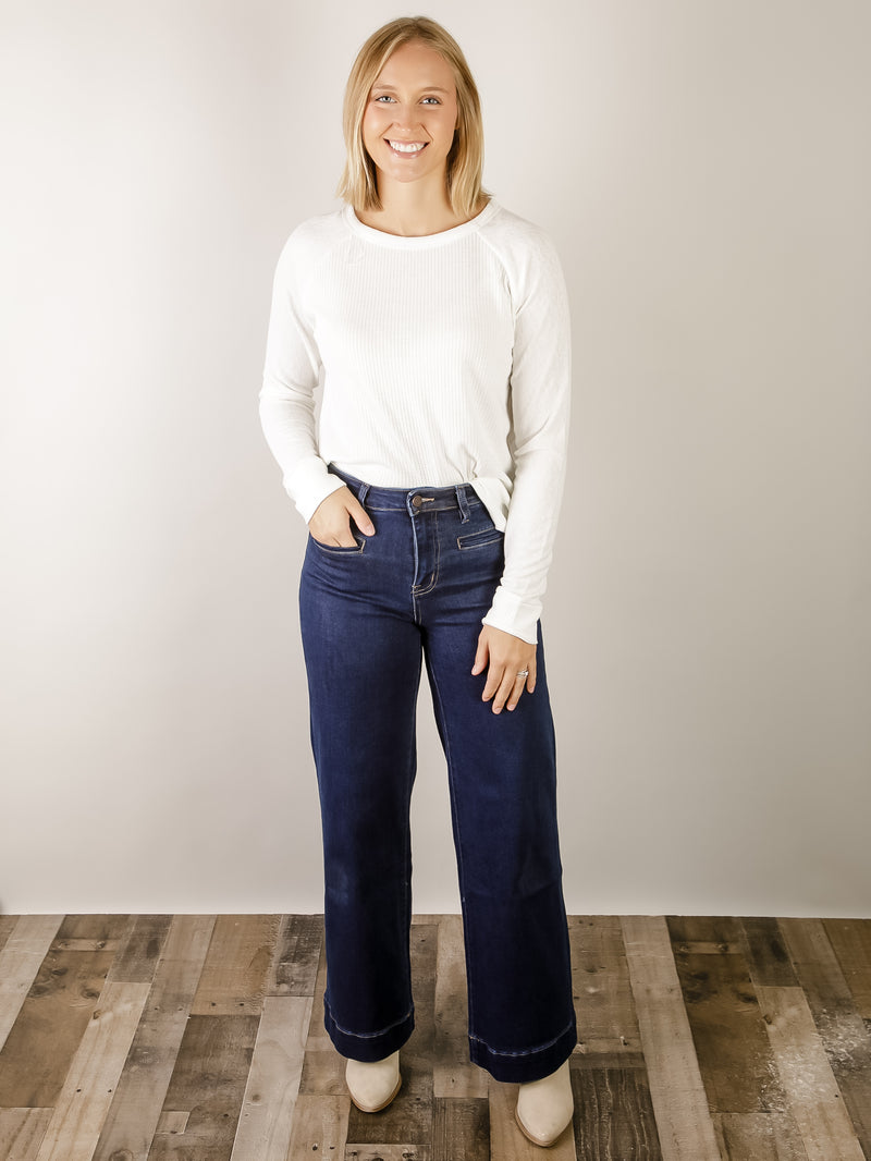 Vervet Wide Leg Trouser Jean