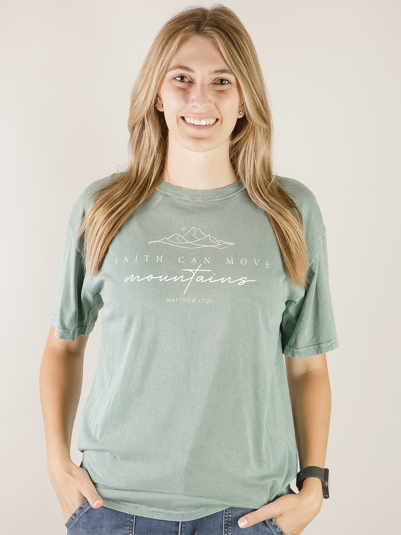 Faith Can Move Mountains Graphic Tee