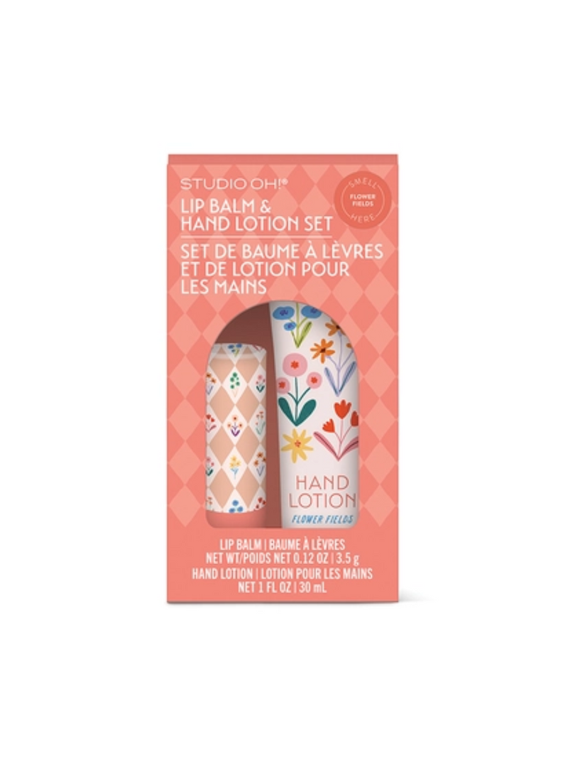 Meadow Lane Lip Balm and Hand Lotion Set