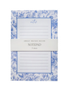 Blue Floral Notepad