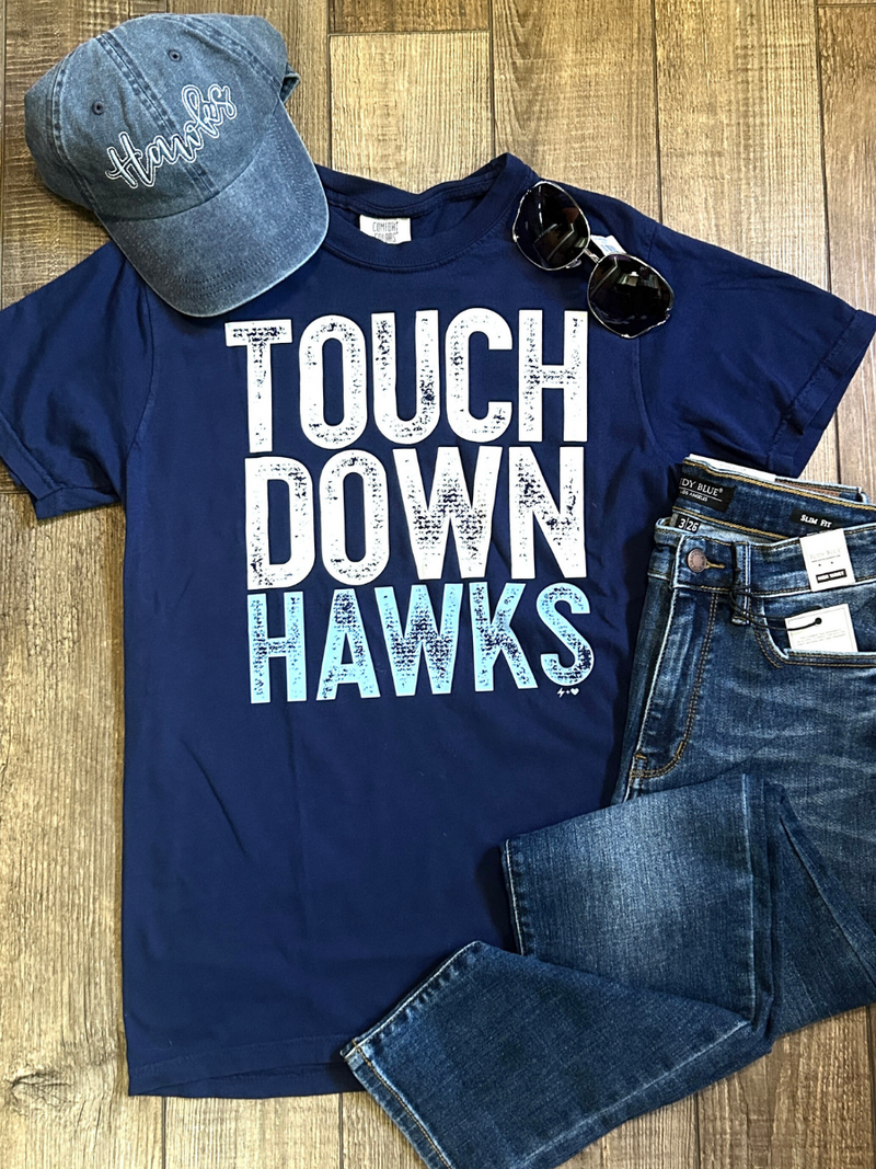 Touch Down Hawks Graphic Tee