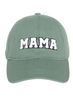 Chenille Patch Mama Hat (Multiple Colors)