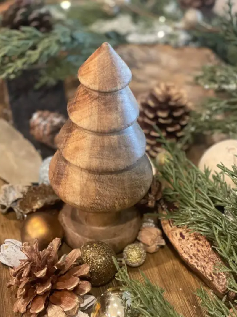 6" Wood Christmas Tree