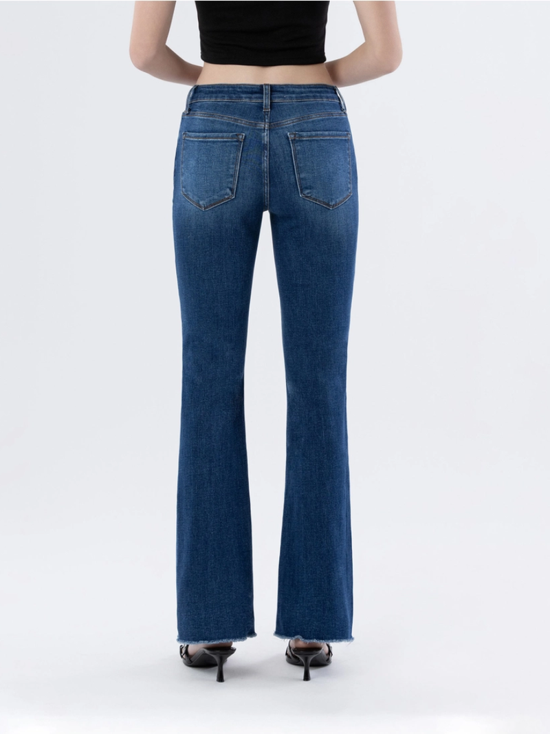 Vervet Mid-Rise Bootcut Jeans