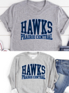 HAWKS Mascot Graphic Sweatshirt/Tee (Multiple Options)