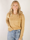 Golden Rod Sweater with Pocket