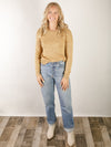 Golden Rod Sweater with Pocket