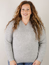 Heather Grey Hooded Sweater