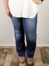 Judy Blue Mid-Rise Non-Distressed Bootcut