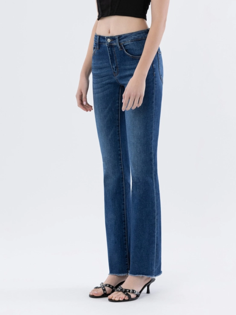 Vervet Mid-Rise Bootcut Jeans