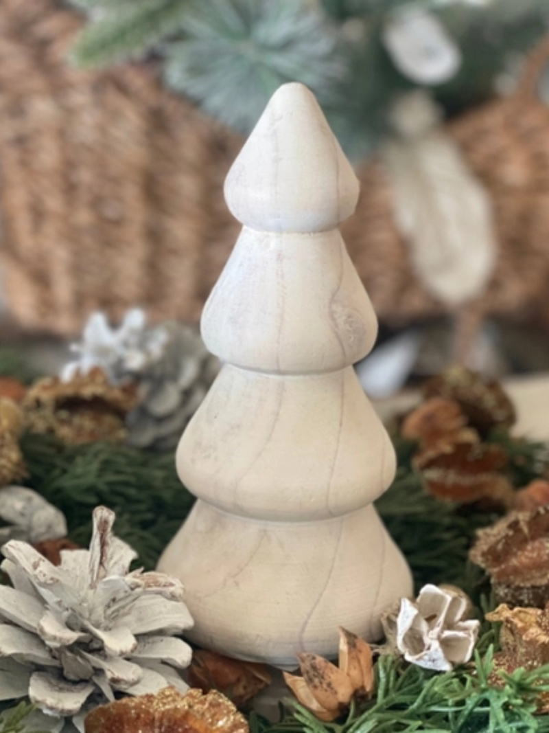 7" White Christmas Tree