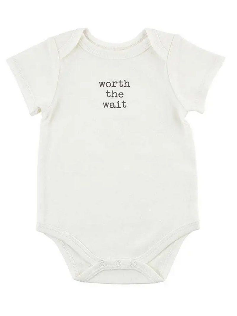 Worth the Wait Onesie (0-3 Mo)