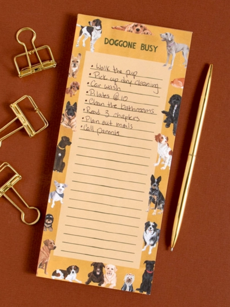 Doggone Busy Notepad