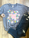 Grace Upon Grace V-Neck Graphic Tee
