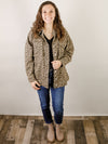 Mocha Leopard Twill Jacket