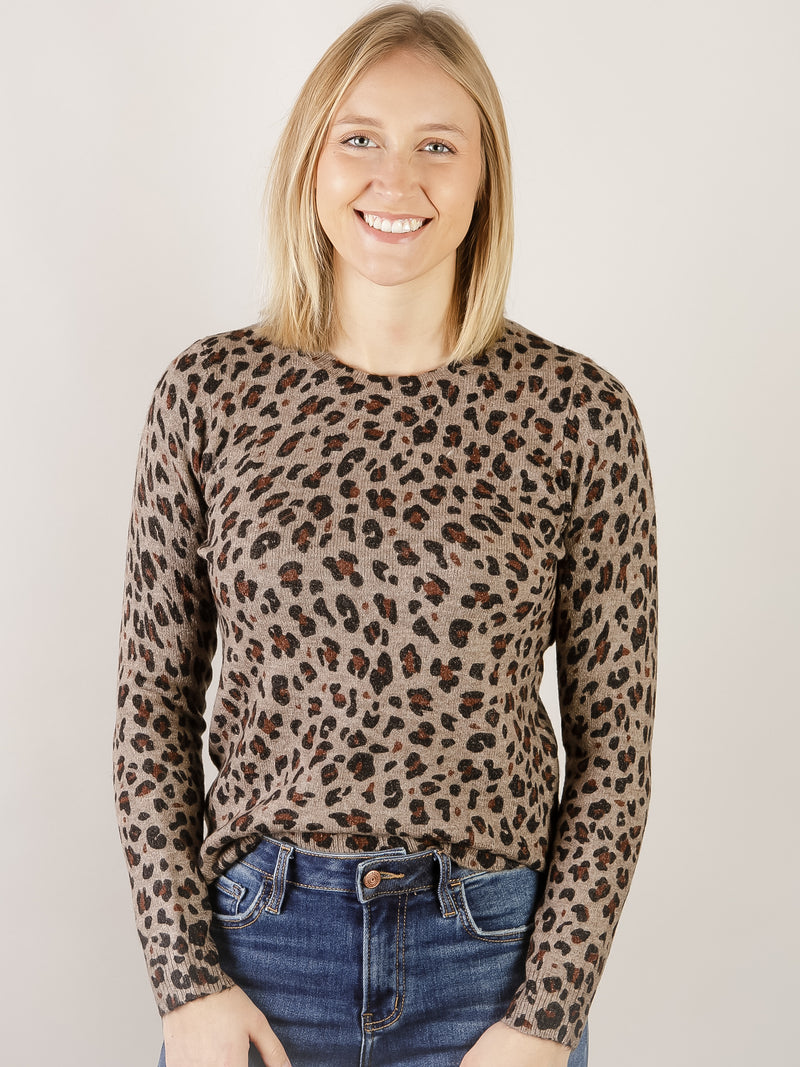 Leopard Printed Sweater