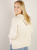 Oatmeal Hooded Sweater