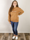 Coffee and Jesus Embroidered Sweatshirt