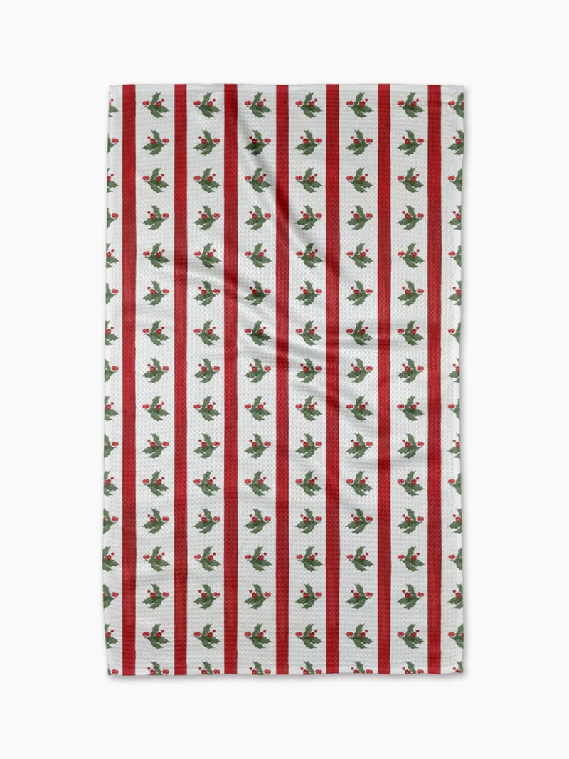 Geometry Holiday Tea Towel (Multiple Styles)