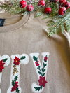Tan Merry Graphic Tee