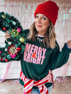 Merry and Bright Graphic Sweatshirt