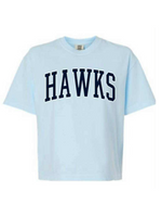 Custom CROPPED Hawks Graphic Tee (Multiple Colors)