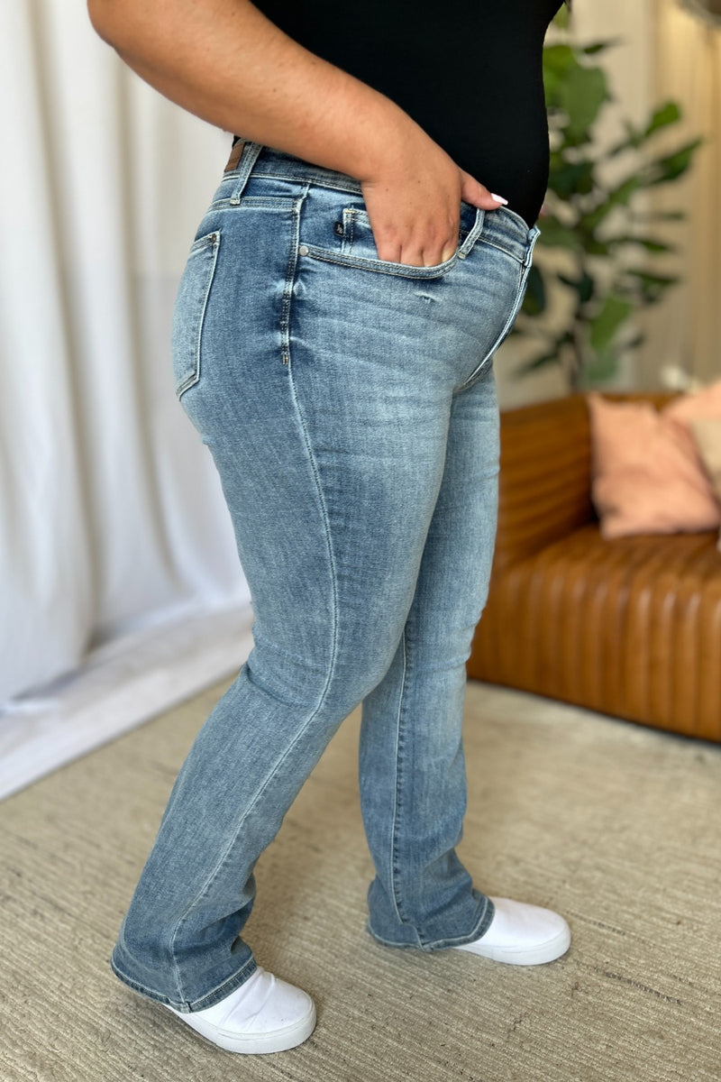 Judy Blue Medium Rise Bootcut Jeans (Online Exclusive)