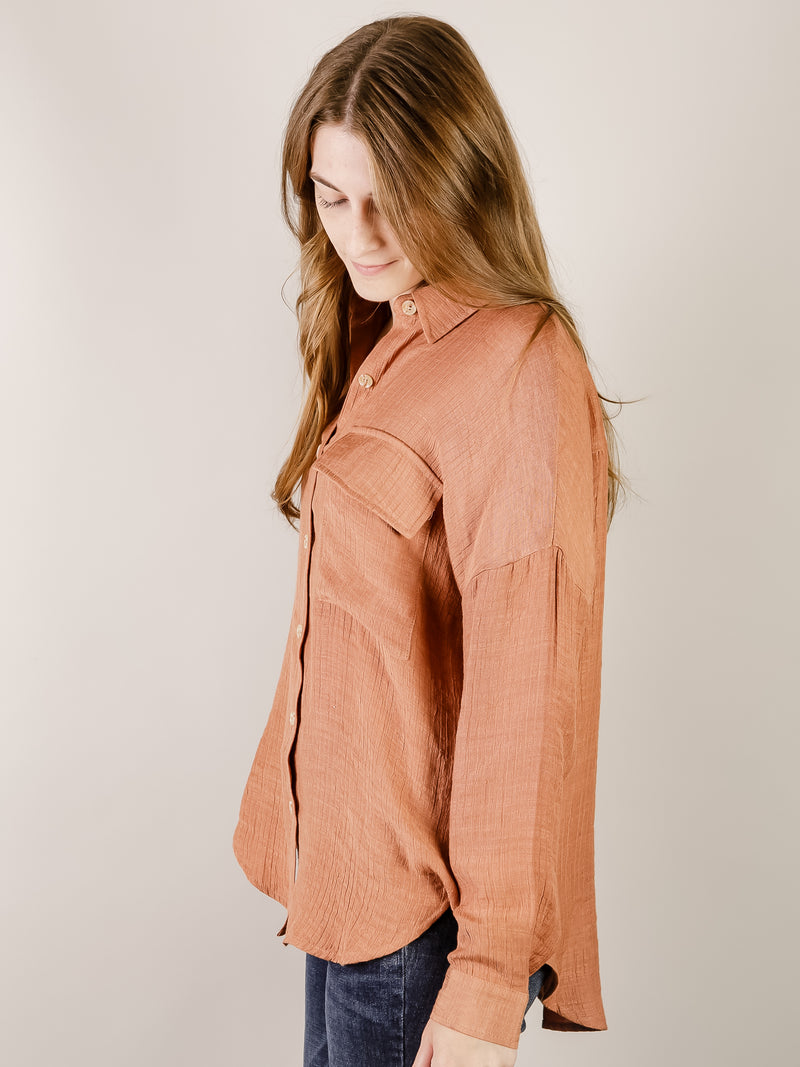Lightweight Sienna Button Down