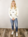 Ivory Bow Detail Sweater