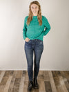 Kelly Green Soft Sweater