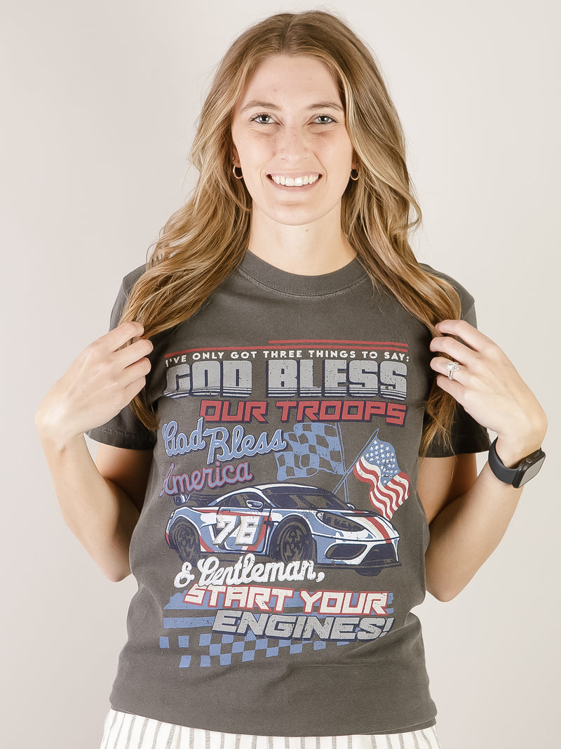 Fast Track America Graphic Tee
