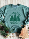 Green North Pole Graphic Sweatshirt