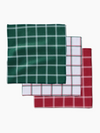 Geometry Holiday Dishcloth Set (Multiple Styles)