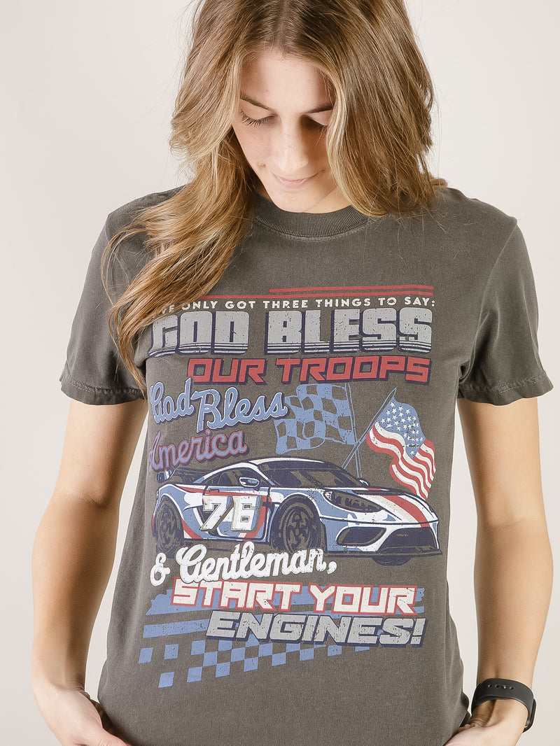 Fast Track America Graphic Tee