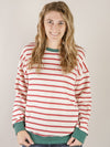 Red Striped Christmas Pullover