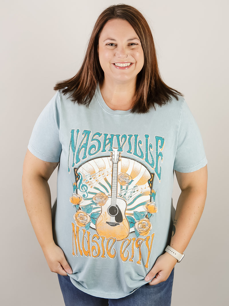 Nashville Flower Graphic Tee