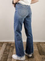 Vervet Tummy Control Wide Leg Loose Fit Denim