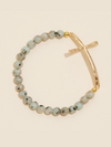 Cross Stone Beaded Bracelet