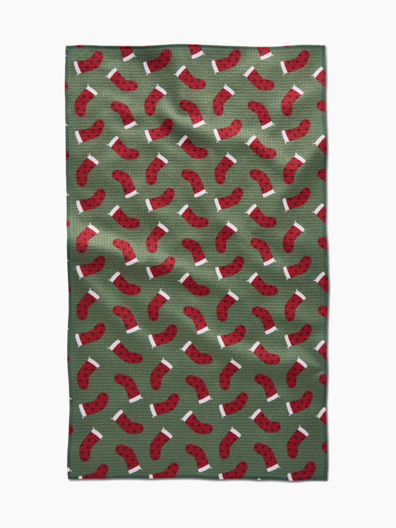 Geometry Holiday Tea Towel (Multiple Styles)