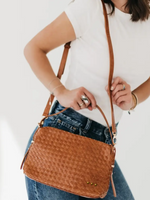 Harper Woven Shoulder Bag (Multiple Colors)