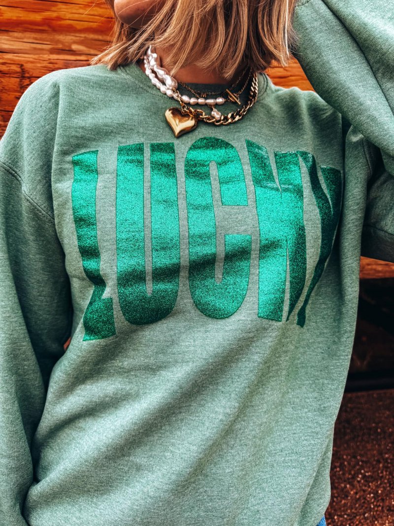 Lucky Graphic Sweatshirt