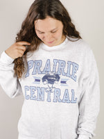 Pre-Order Prairie Central Mascot Ash Crewneck Sweatshirt