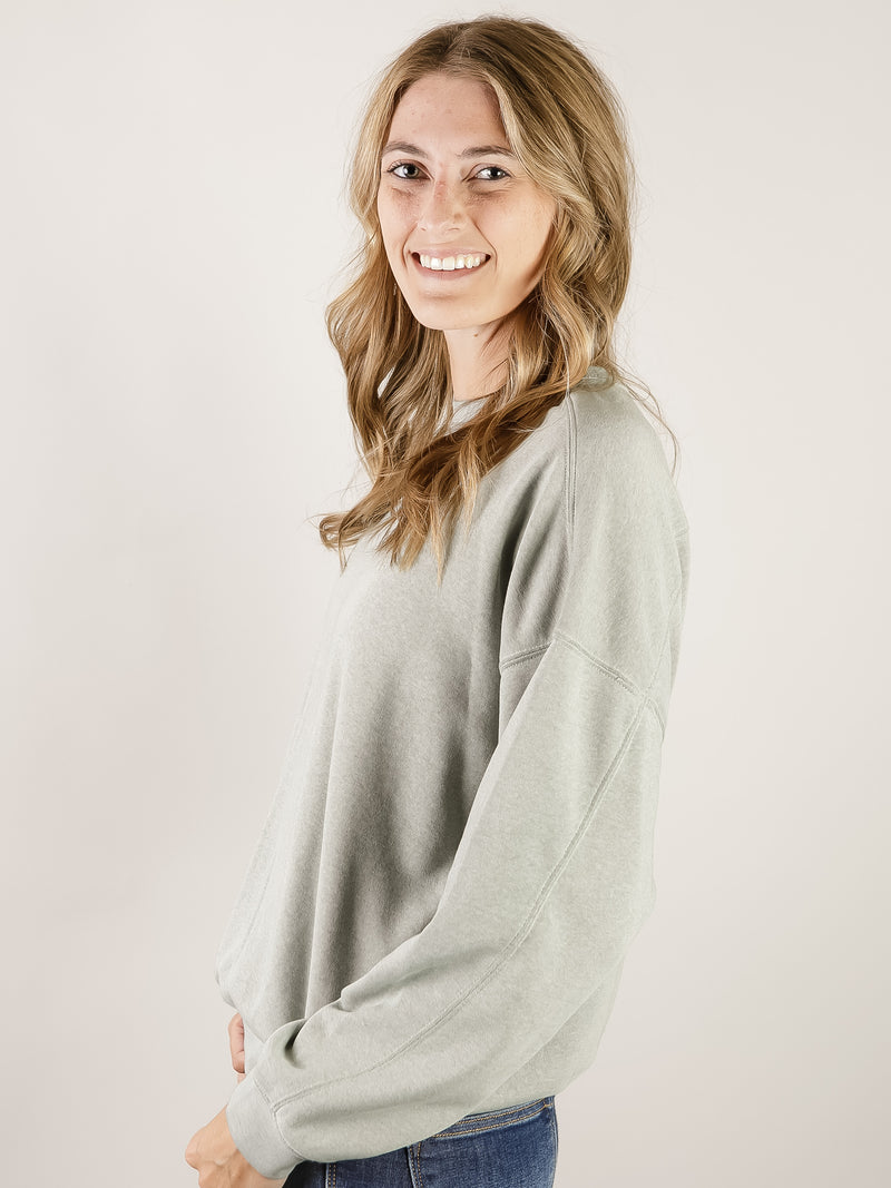 Sage Green Crewneck Sweatshirt