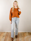 Camel Brown Everyday French Terry Top