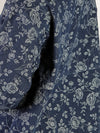 Dark Denim Floral Jacket