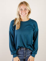 Teal Everyday French Terry Top
