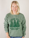 Green North Pole Graphic Sweatshirt