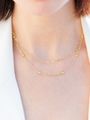 Double Appeal Gold Necklace